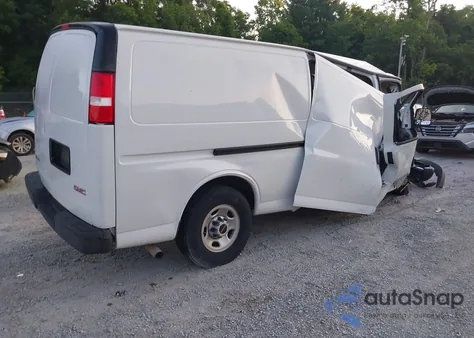 2023 GMC Savana Cargo Rwd 2500 Extended Wheelbase Work Van из США, поврежденный, VIN 1GTW7BFP1P1107410